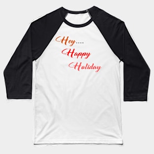 holiday Baseball T-Shirt